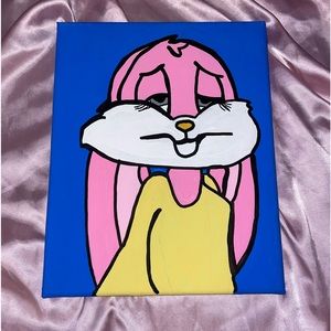 Babs Bunny Painting